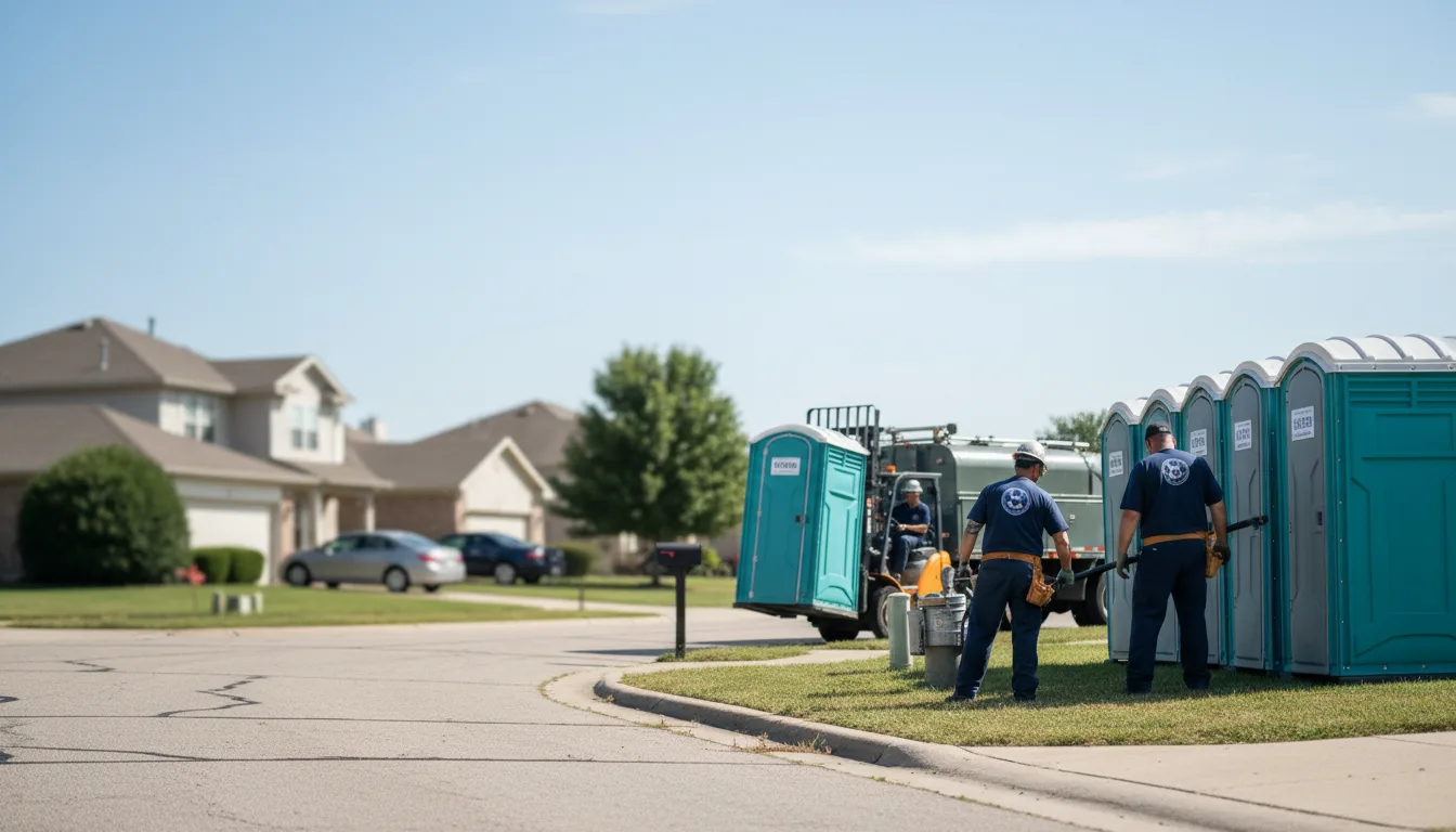Porta Potty Rental in Stewardson, IL near me